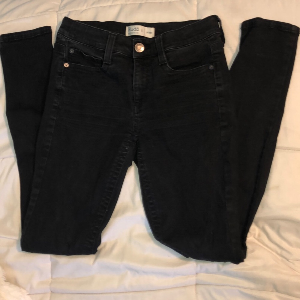 Black Stretchy Skinny Jeans